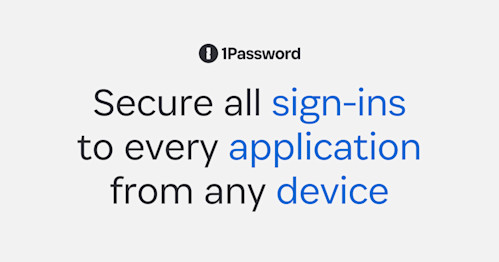 Image associated with 1Password