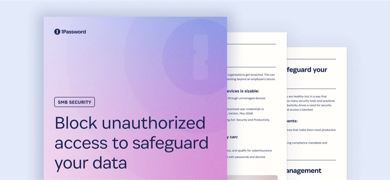 Block unauthorized access to safeguard your data