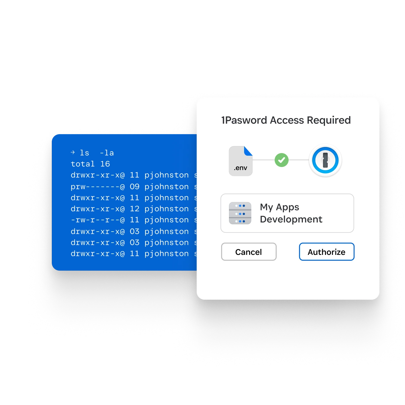 1Password UI