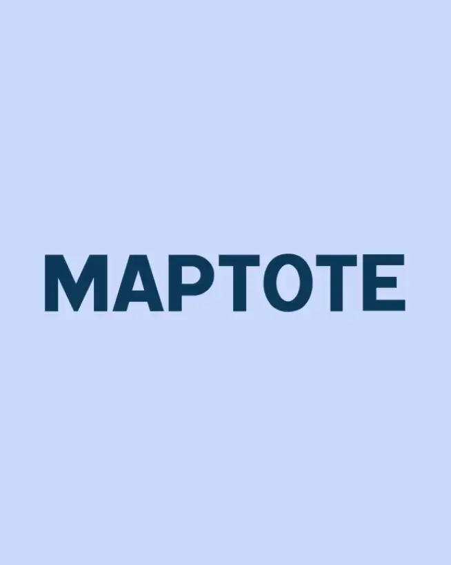 Maptoteのロゴ。