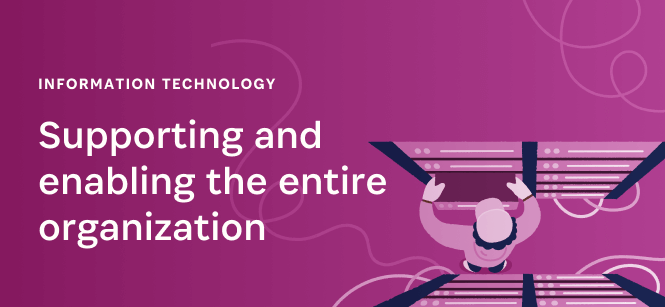 Supporting and enabling the entire organization