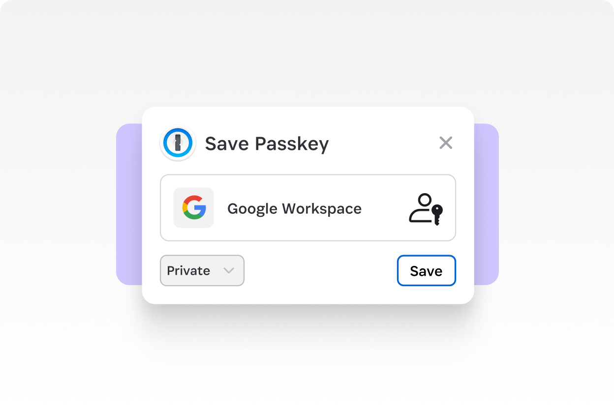 Der Anmeldebildschirm der 1Password-App, auf dem die Option „Mit Okta anmelden“ angezeigt wird.