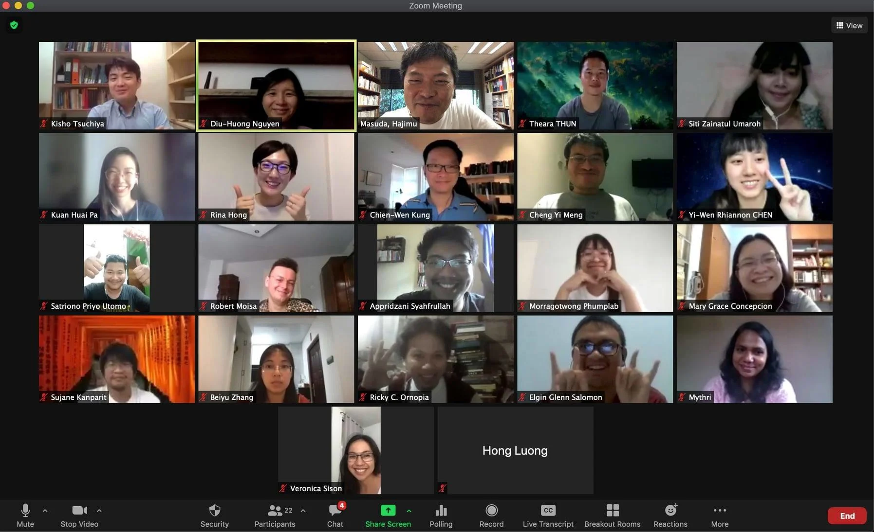 RCW 4th Workshop Zoom Meeting