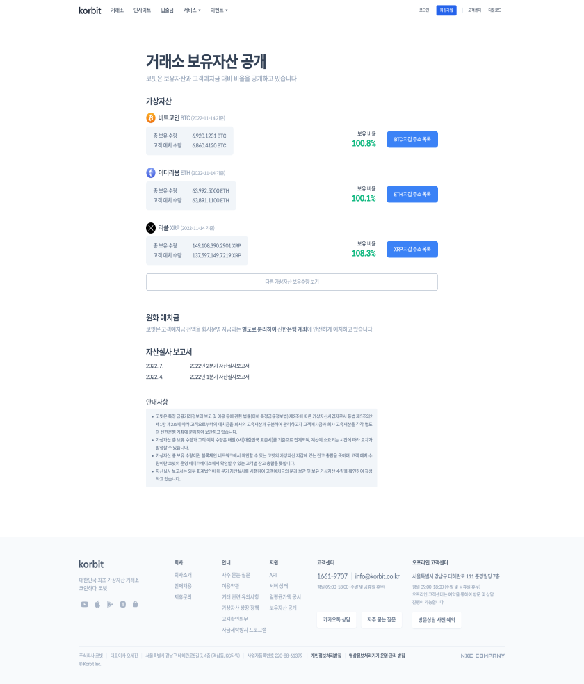 공지사항 | 코빗