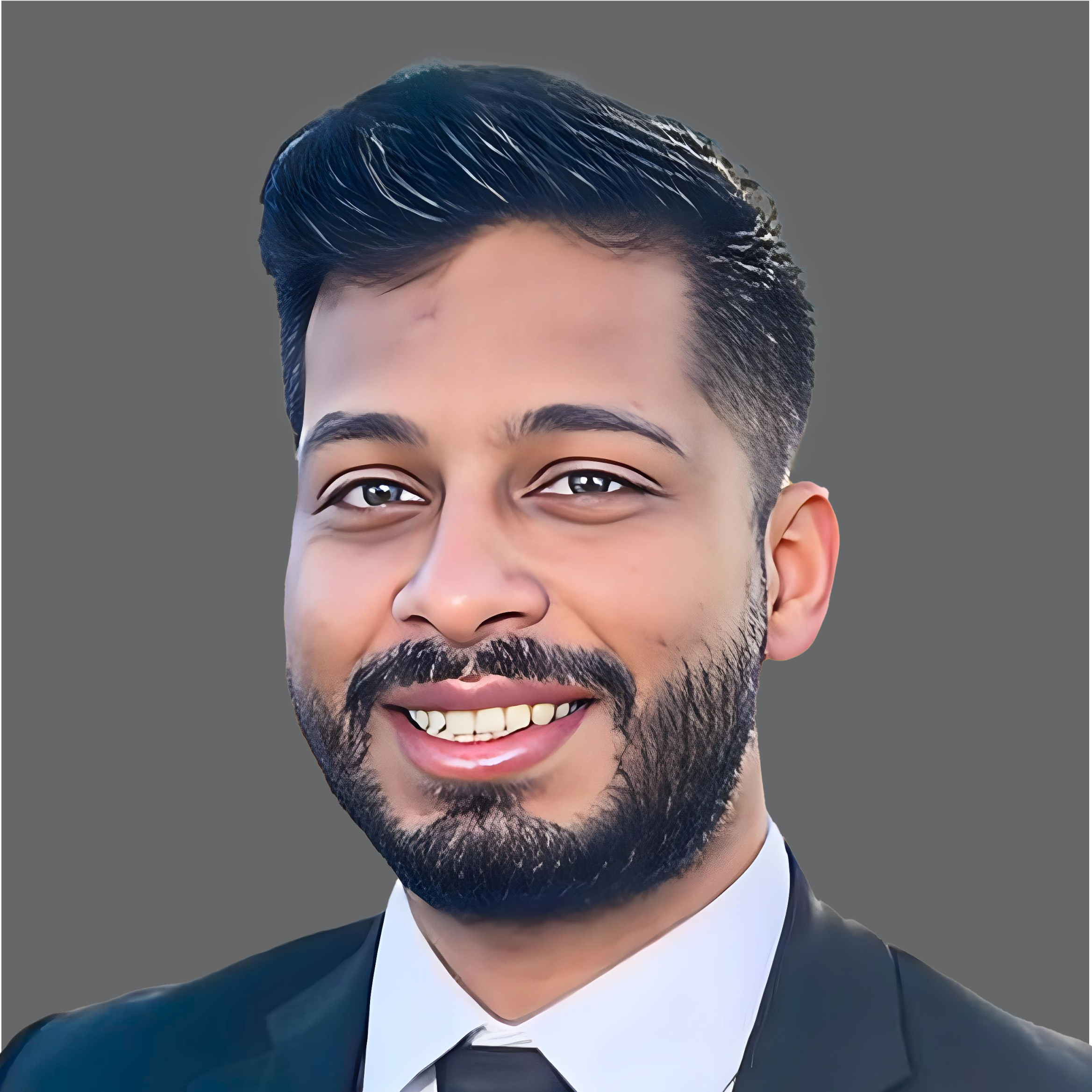 Sahil - Grey Background