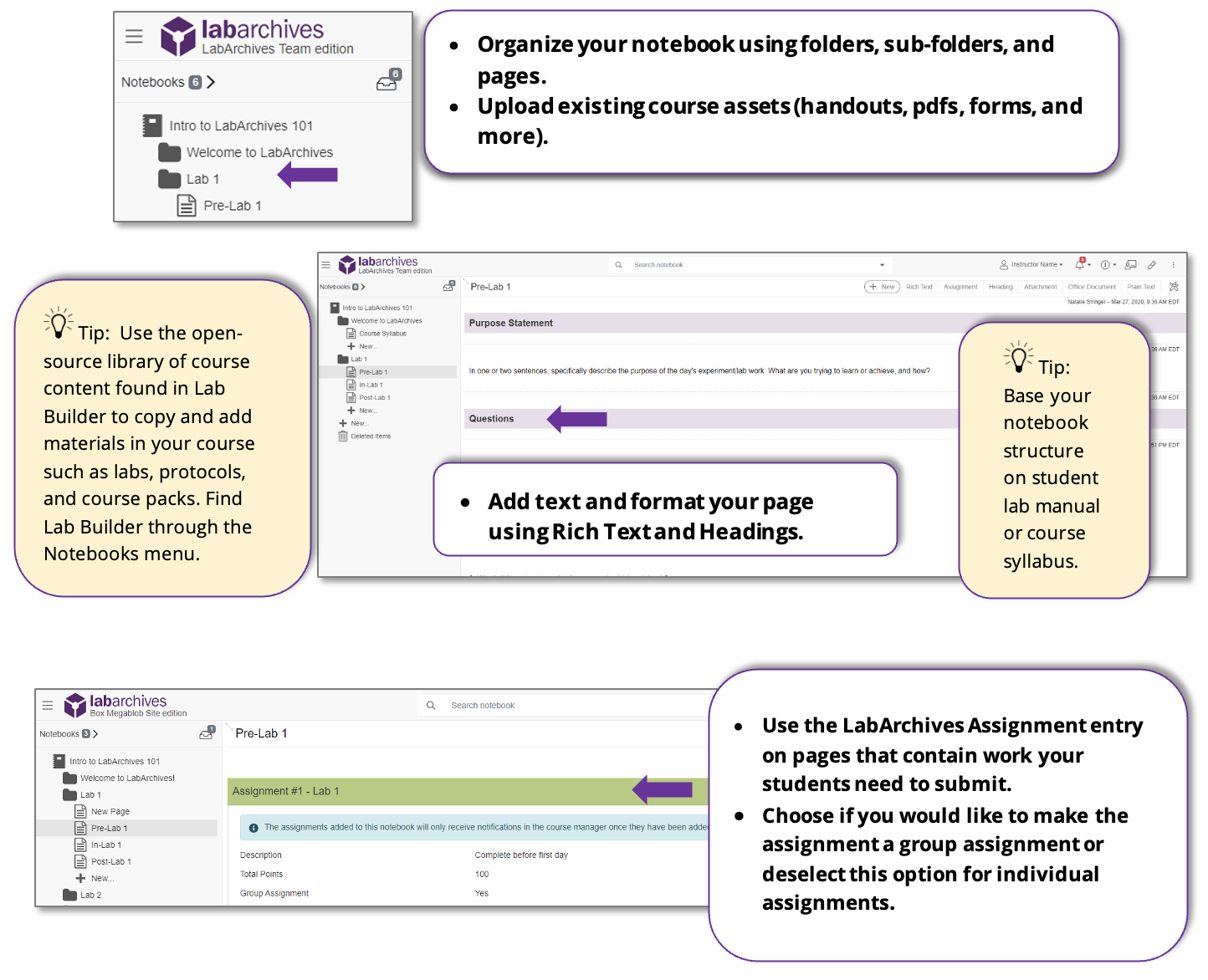 Education Build Your Course Content