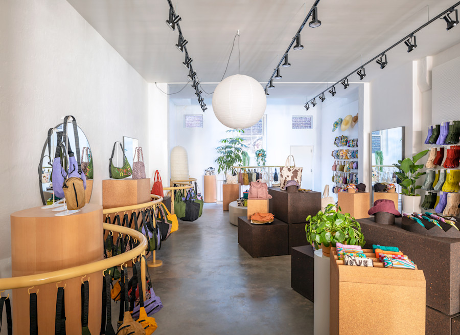 Suberra Retail Fixtures Baggu Flagship Store