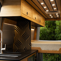 Richlite and Bamboo Van Conversion by Graham Fielder-3106