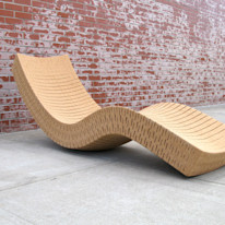 Cortiça Chaise Lounge by Daniel Michalik
