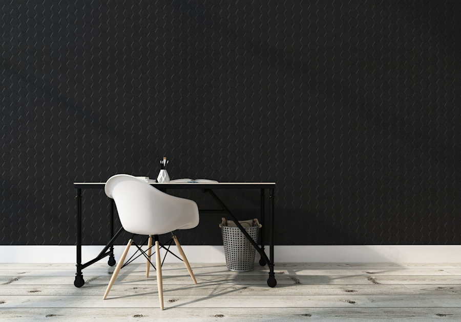 Tekstur Interior Wall Paneling- Basics H3 Ebony 101
