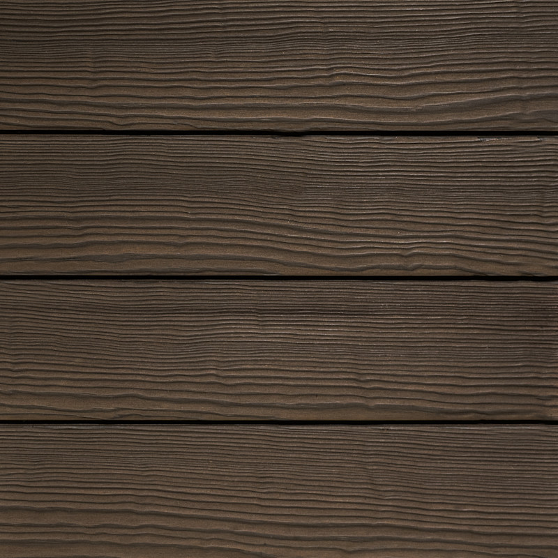 brnsh Pine, Burned Brushed Brown Oil 1x6 Sample Image
