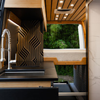 Richlite and Bamboo Van Conversion by Graham Fielder-3204