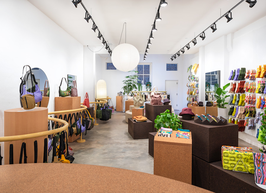 Suberra Retail Fixtures Baggu Flagship Store