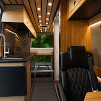 Richlite and Bamboo Van Conversion by Graham Fielder-3198