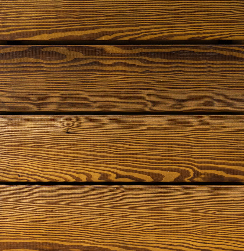 natrl Pine Decking with SaferWood Thermex-FR Sample Image
