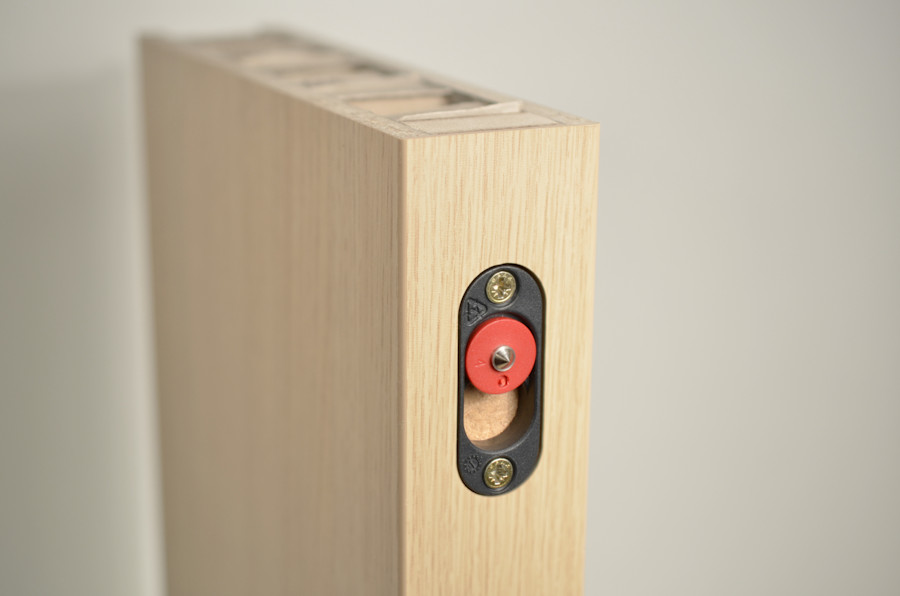 Button-Fix Type 1 Flush 6 with marker