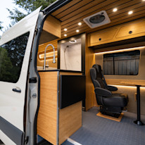 Richlite and Bamboo Van Conversion by Graham Fielder-3402