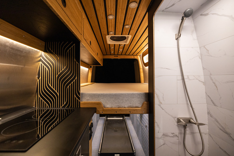 Richlite and Bamboo Van Conversion by Graham Fielder-4063