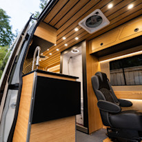 Richlite and Bamboo Van Conversion by Graham Fielder-3373