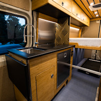 Richlite and Bamboo Van Conversion by Graham Fielder-3435