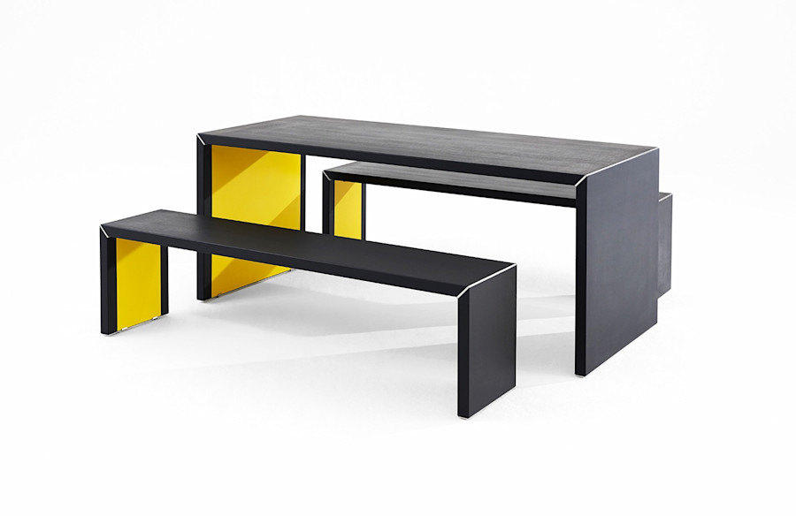 Richlite Furniture Black Diamond Inside Out Table