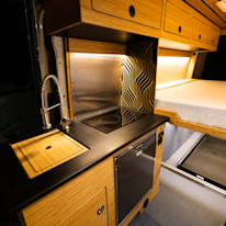 Richlite and Bamboo Van Conversion by Graham Fielder-4041