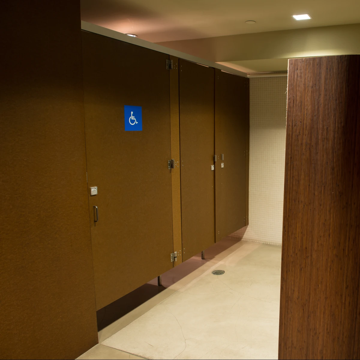 MOCA Bathroom Partition Wide Image