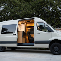 Richlite and Bamboo Van Conversion by Graham Fielder-3482