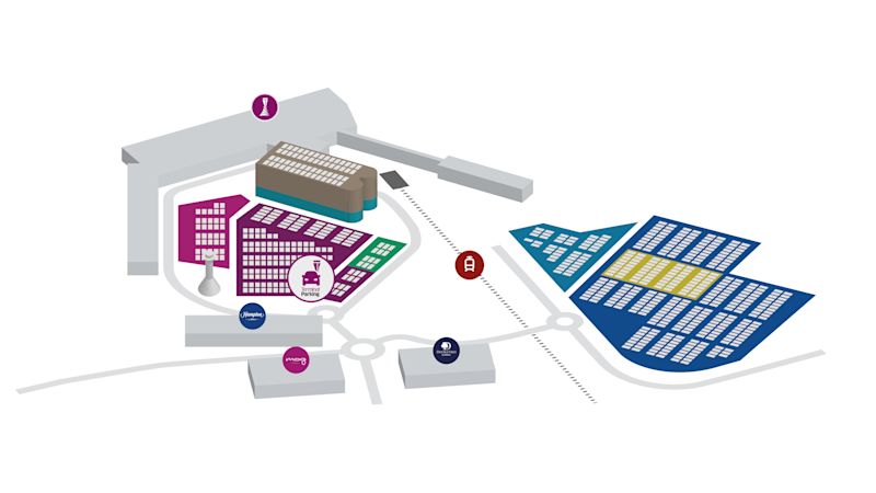Terminal Parking map 2024