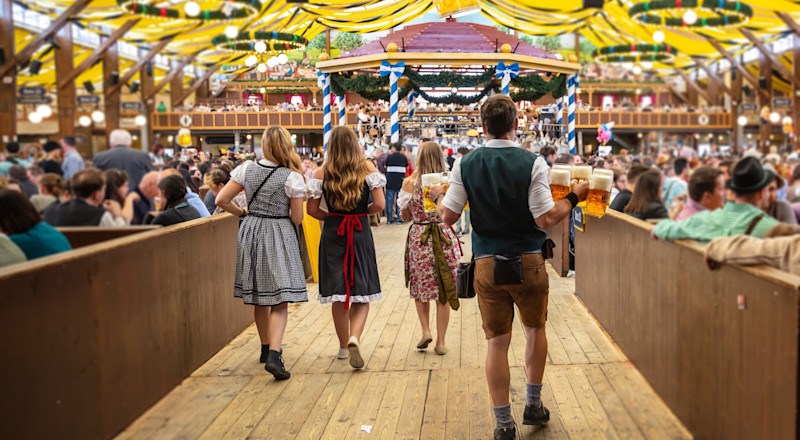 Oktoberfest, Munich. For festivals blog article.