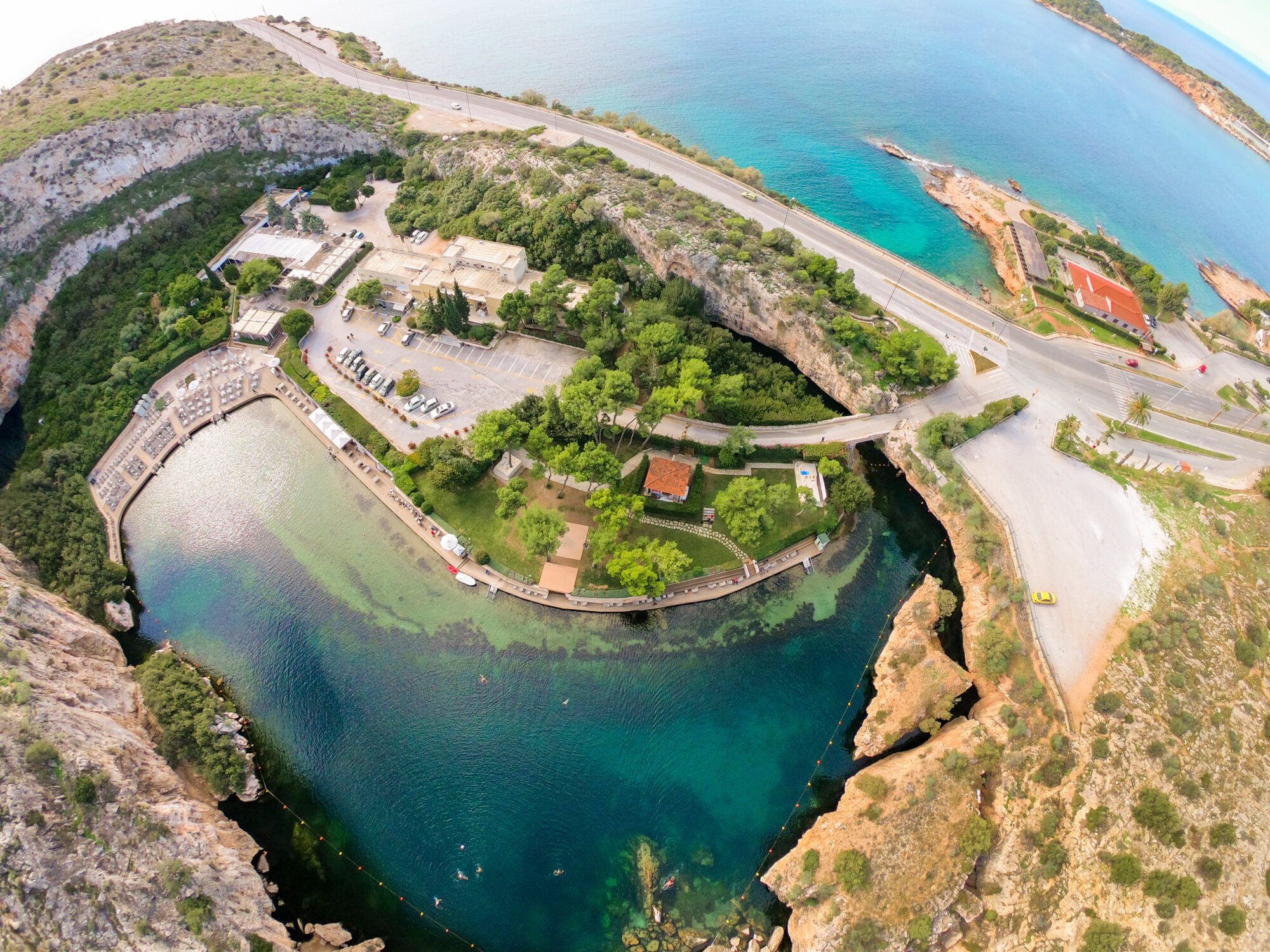 Athens Lake Vouliagmeni - credit Marketing Greece