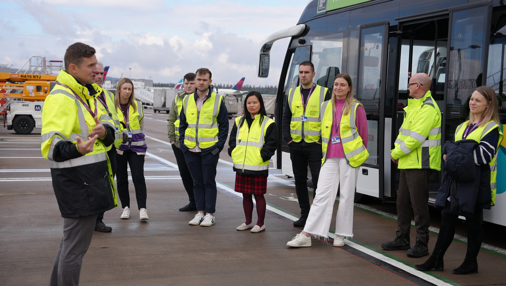 VINCI Environment Day, bus tour