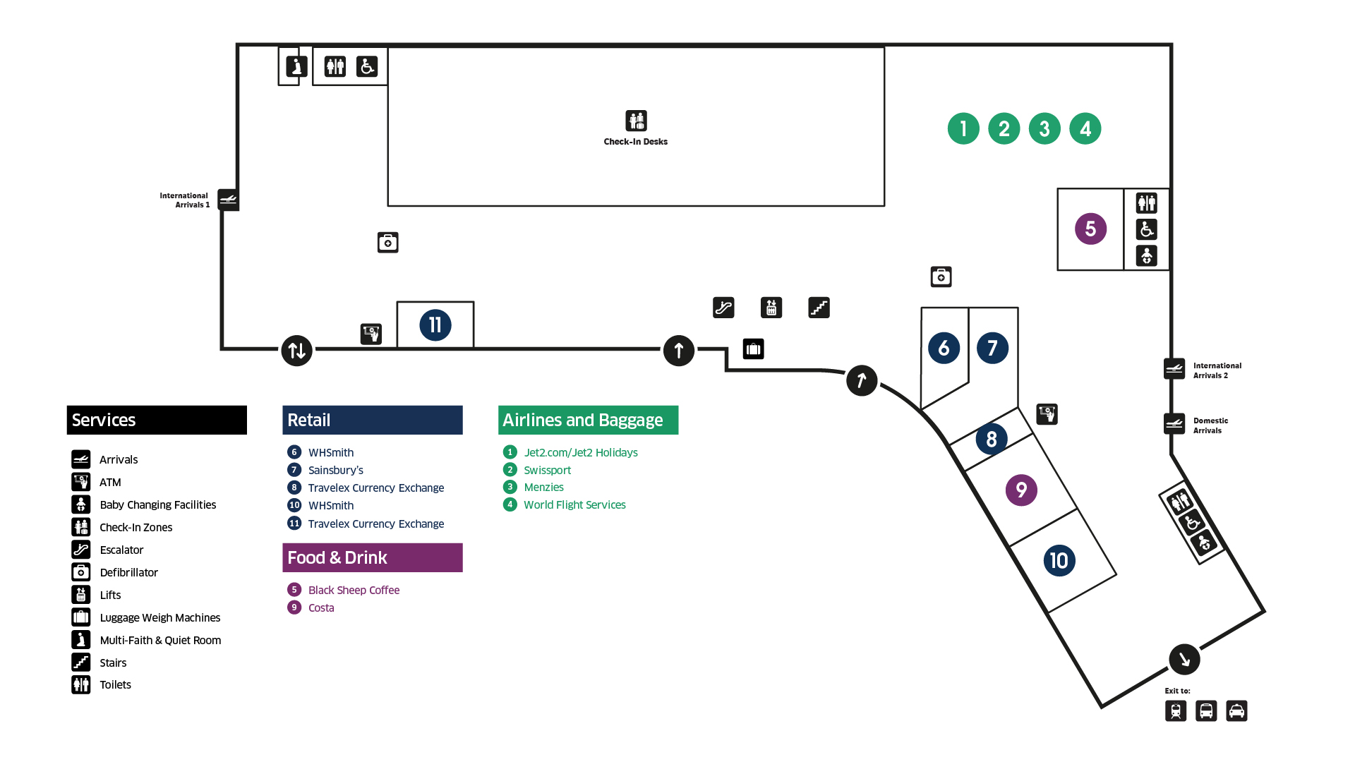 Landside map June 2026