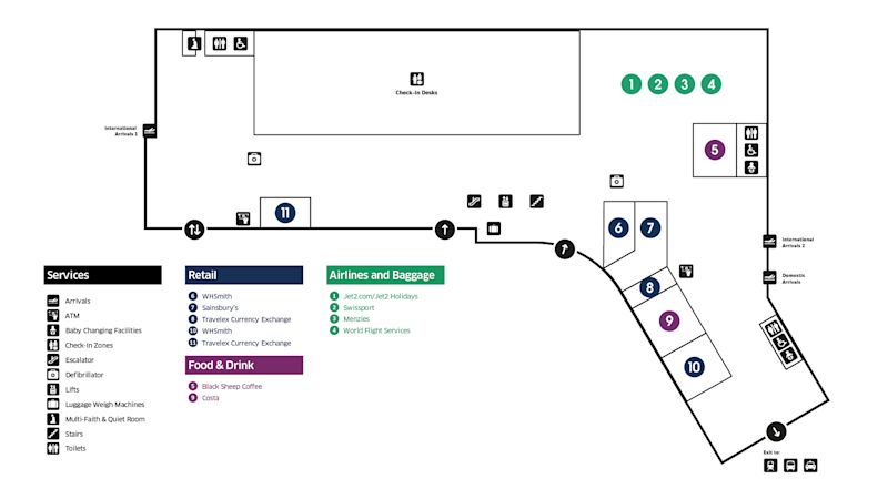 Landside map June 2026