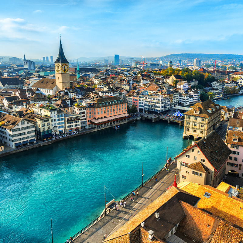 Explore a sensational Swiss city and take a trip to the 'top of Europe' - fly direct to Zurich