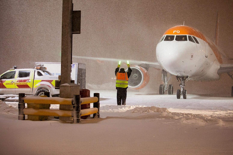 Beast from the East at EDI - 2018