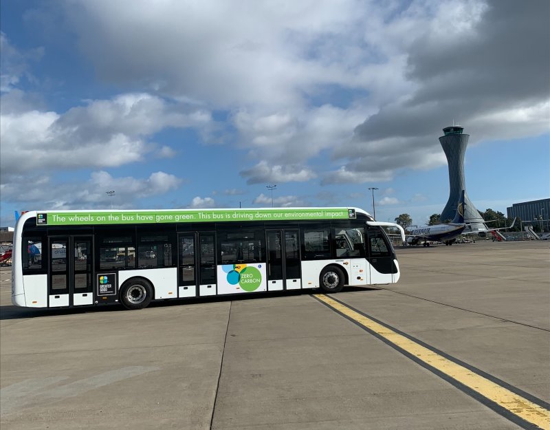 We don't have conductors on these buses, but they are electric - move to electric fleet begins