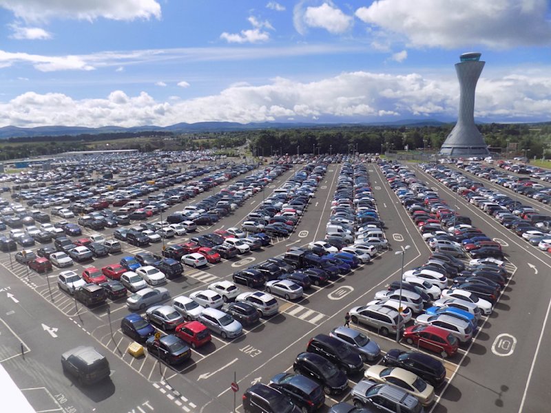 Edinburgh Airport Mid Stay Car Park www.edinburghairport.com