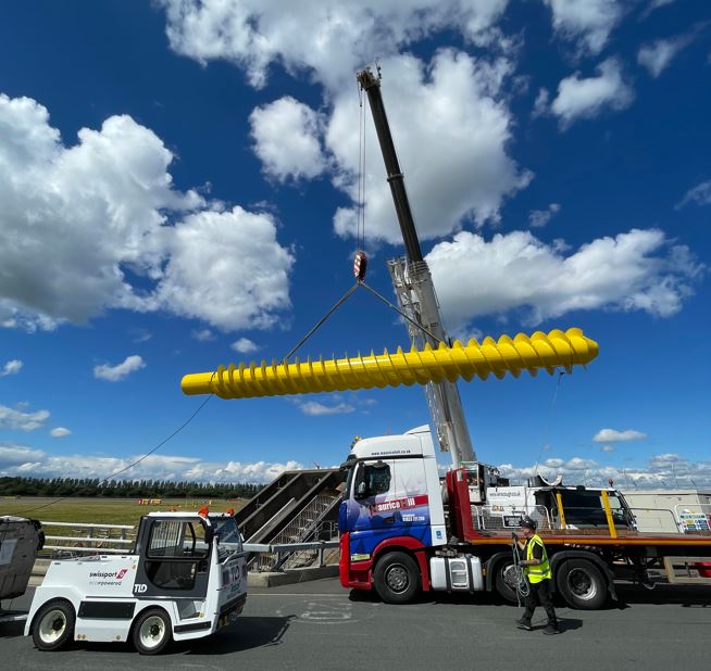 Archimedes screw reinstallation 1