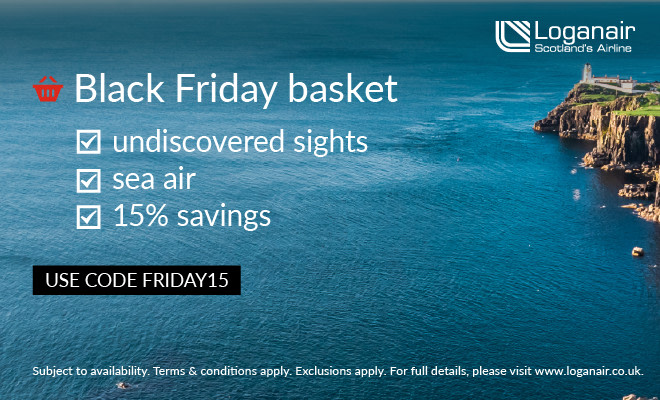 Loganair Black Friday 2022