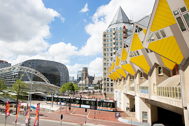 Rotterdam cube houses