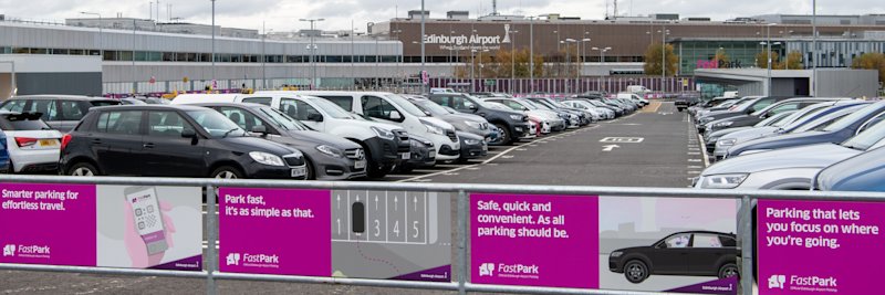 Fastpark Car Park Edinburgh Airport www.edinburghairport.com