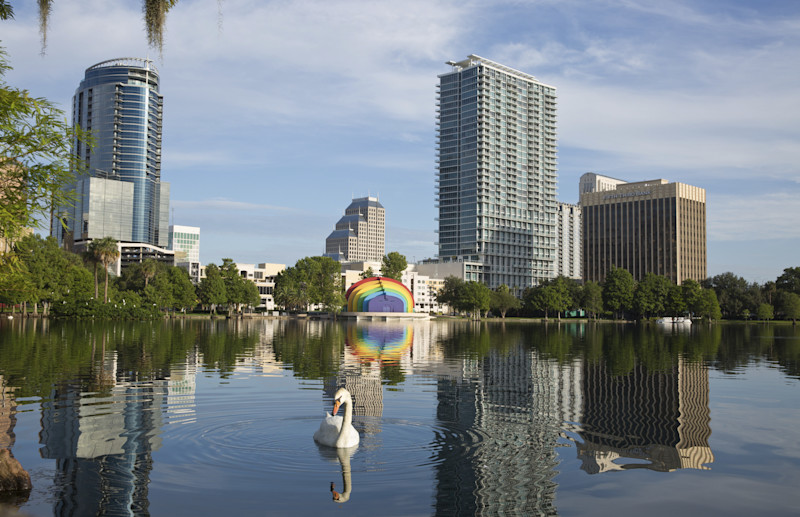 Lake Eola Downtown Orlando - Florida