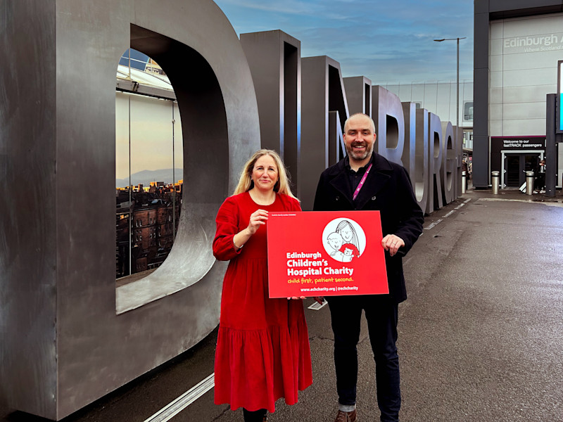 Edinburgh Children's Hospital Charity - EDI Charity Partnership for 2024 and 2025