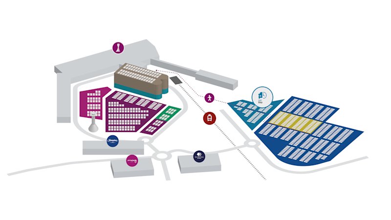 Mid-stay parking map 2024