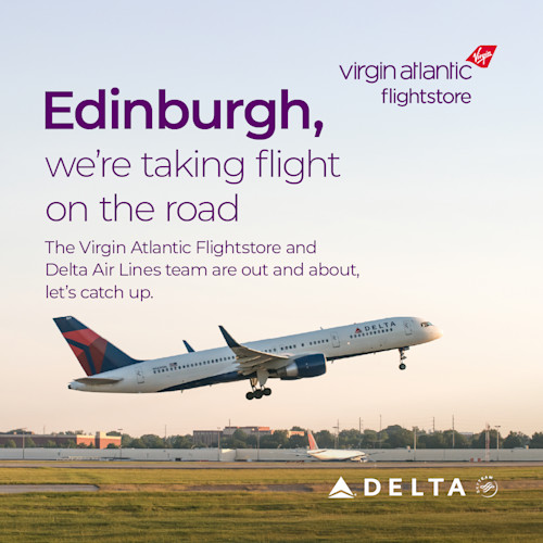 Delta and Virgin - Partners Edinburgh Airport Social