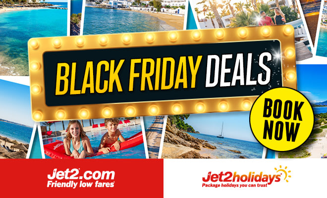 Jet2.com and Jet2 Holidays Black Friday 2023