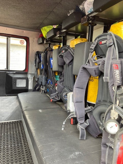 EDI fire engine donation - equipment