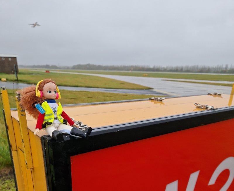 Meet Lottie who's been helping shine a light on airport careers during Tomorrow's Engineers Week