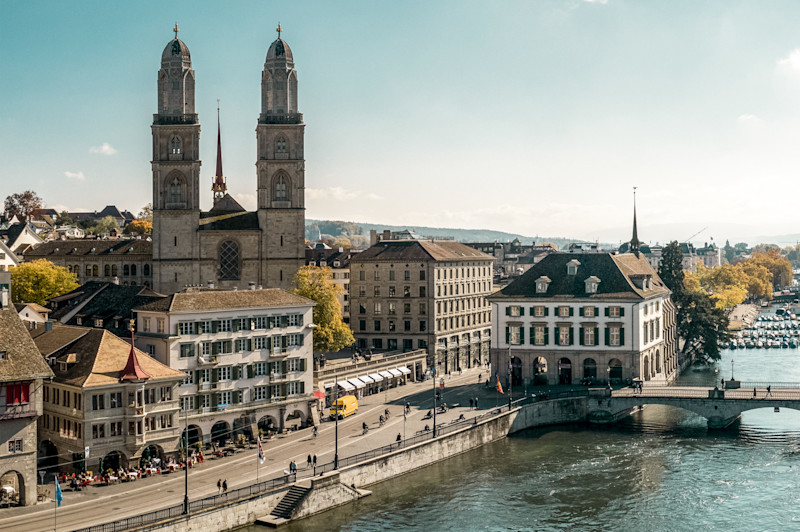 Zurich Grossmunster church